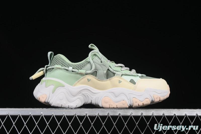 Fila Fusion Retro Mars Running Shoes with Lace-Up Design and Cushioned Sole - F12W422103FMB