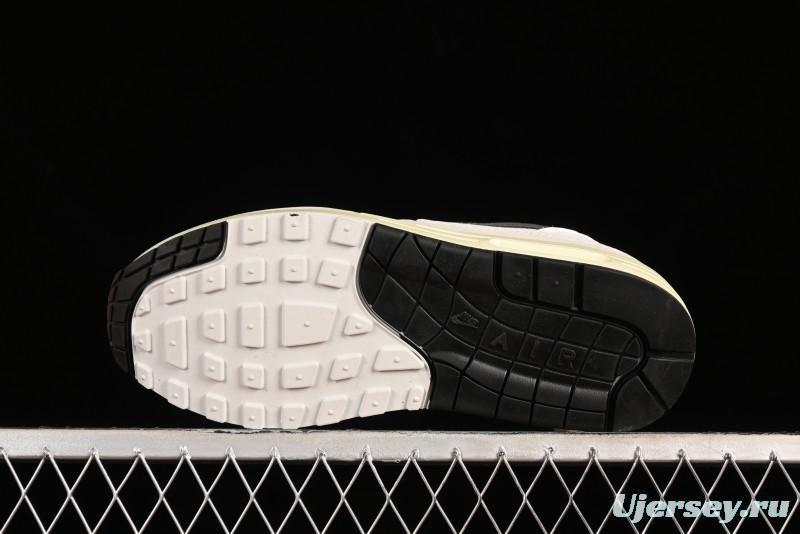 Nike Air Max 1 Retro Running Shoes with Half-Sole Air Cushion - HJ3498-007