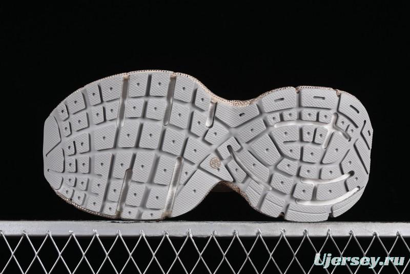 Balenciaga Phantom Sneaker Champagne Gold Full Diamond Trend Running Shoes - W3XL59645