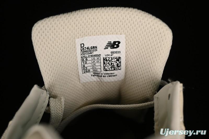 New Balance 574 Series Retro Casual Running Shoes - U574LGRN