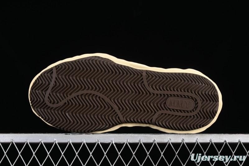 Wayne MMY Original Sole Leather Low Sneaker with Deconstructed Ice Cream Sole - W.E5