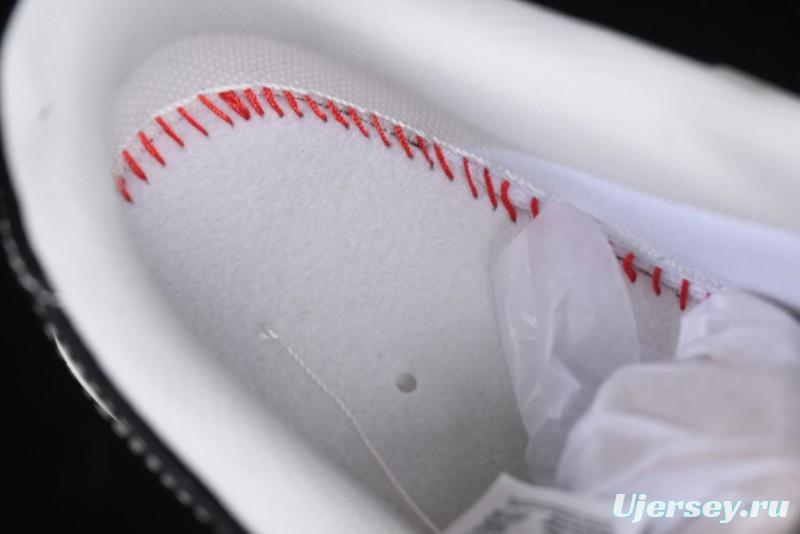 Nike Air Force 1 '07 Low Stussy Year of the Snake Limited Edition Black Snake Print Drawstring Casual Sneakers - DM6688-013