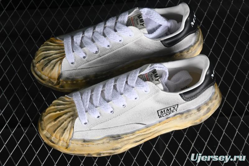 Wayne MMY Original Sole Leather Low Sneaker with Deconstructed Ice Cream Outsole - W.E5