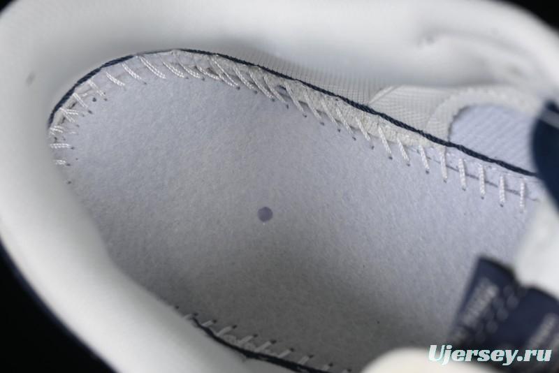 Nike SB Dunk Low Stussy Collaboration Embroidered Navy Swoosh Anniversary Custom Low-Top Casual Sneakers - MM1089-032