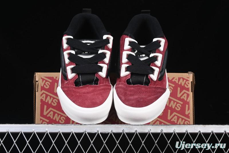Vans Knu Skool DR Wine Red New Series Chunky Sneakers - VN000CZUVE8
