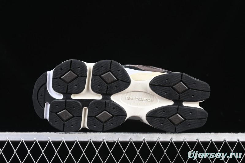 New Balance 9060 Retro Casual Running Shoes with ABZORB Cushioning Technology - U9060BRN