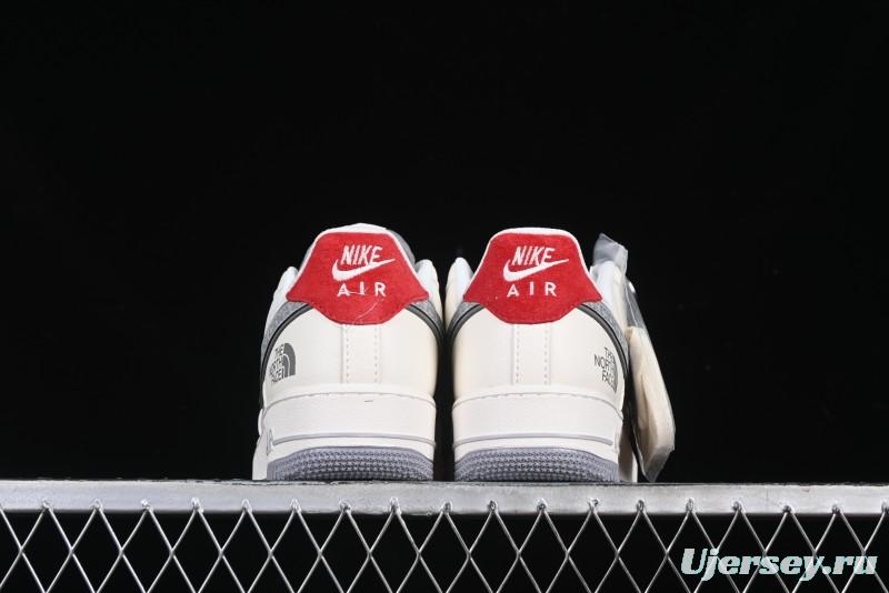 Nike Air Force 1 '07 Low The North Face x CDG Retro Casual Sneakers with Full-Length Air Cushion - DM6688-049