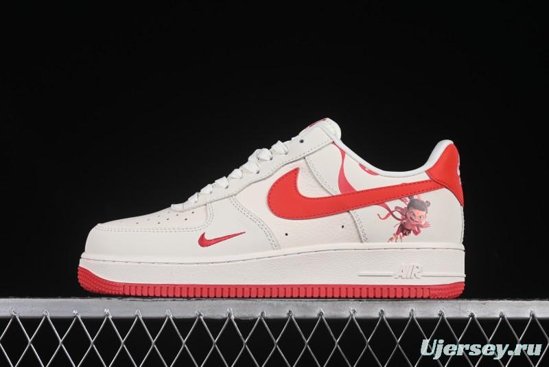 Nike Air Force 1 '07 Low Nezha Collaboration Demon Pill Low-Top Casual Sneakers - XZ6188-199