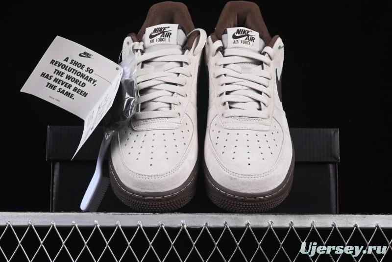 Nike Air Force 1 '07 Low Casual Sneakers with Full-Length Air Cushion - HQ3485-104