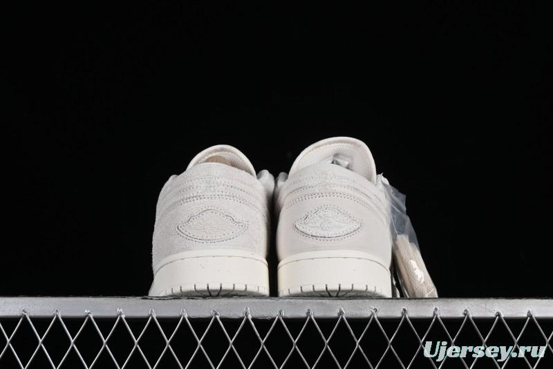 Nike Air Jordan 1 Low AJ1 Casual Sneakers in Earth Gray - FQ3055-100