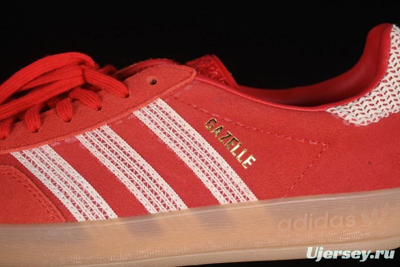 Adidas Originals Gazelle Indoor JI2756 Three Stripes Retro Casual Slip-Resistant Low-Top Sneakers - JI2756