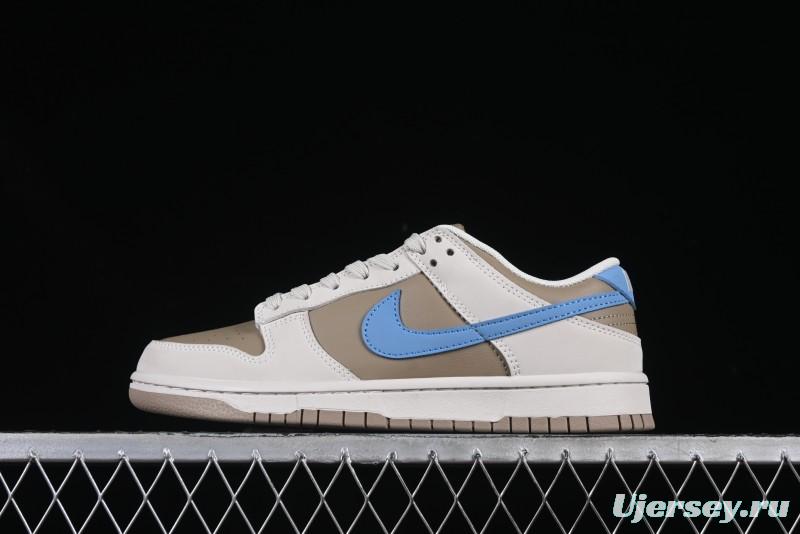 Nike Dunk Low Retro Premium Casual Sneakers in Caramel Cream - HQ1175-240