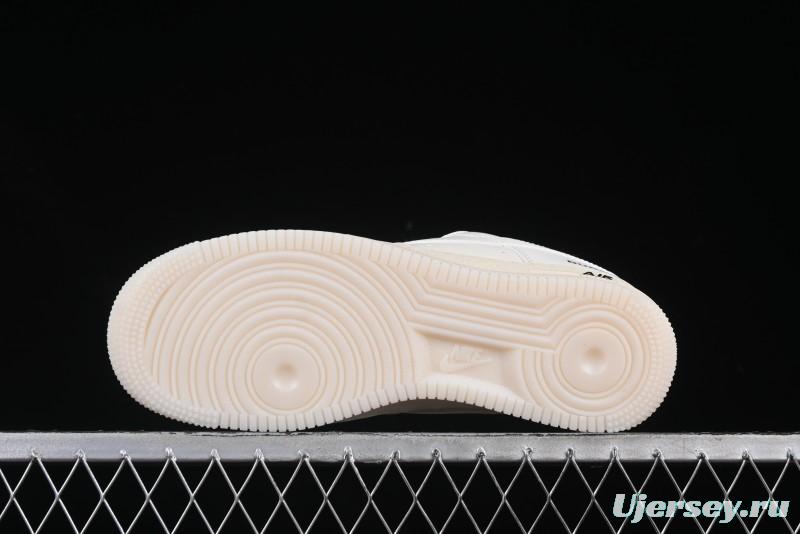 Nike Air Force 1 '07 Low Burberry Collaboration Off-White Crystal Low-Top Casual Sneakers - BB8588-226