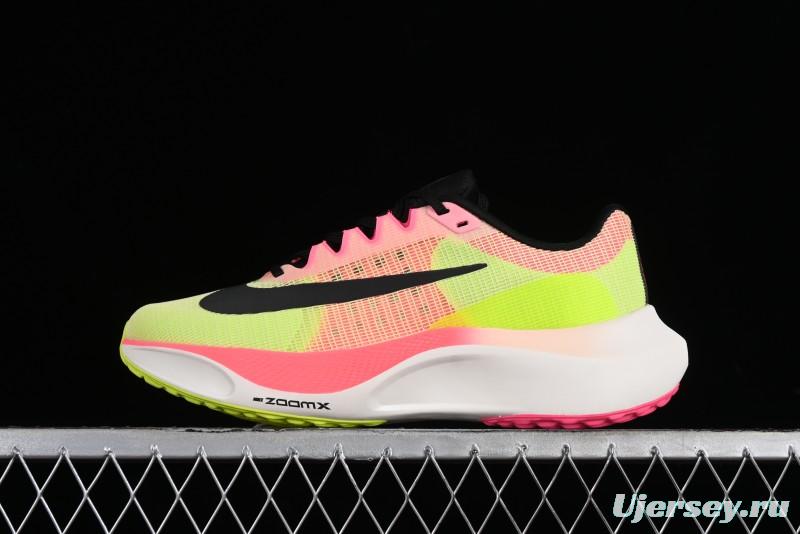 Nike Zoom Fly 5 Premium Lightweight Elastic Running Shoes with React Foam and Carbon Fiber Plate - FQ8112-331