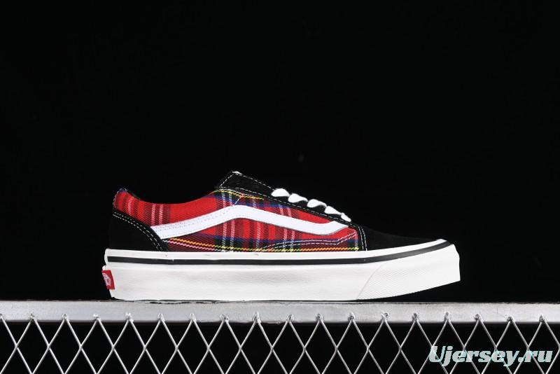Vans Old Skool 36 DX Anaheim Collection Checkered Low-Top Canvas Sneakers - VN0A38G2PXC