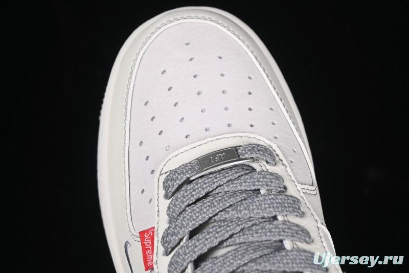 Nike Air Force 1 '07 Low Supreme Casual Sneakers with Full-Length Air Cushion - BB7518-020