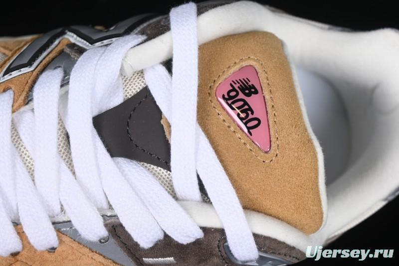 New Balance 9060 Retro Casual Running Shoes with ABZORB Cushioning - U9060WOR