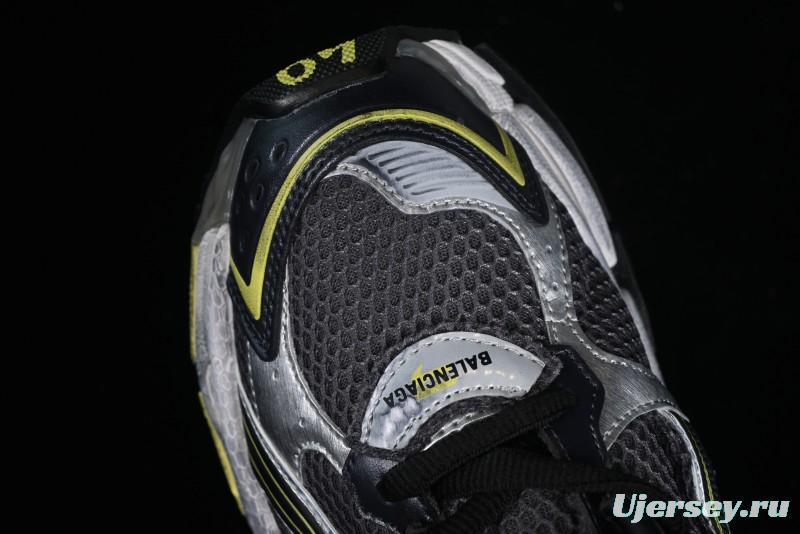 Balenciaga Runner Kith Four Color Retro Casual Sneakers - W3RMU1279