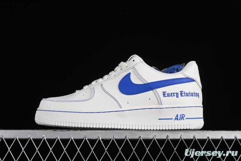 Nike Vlone x Air Force 1 '07 Low Collaboration Light Blue Casual Sneakers - AA5360-011