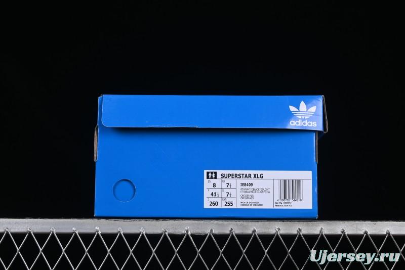 Adidas Originals Superstar XLG Casual Sneakers with Shell Toe and Thick Sole - IE8409