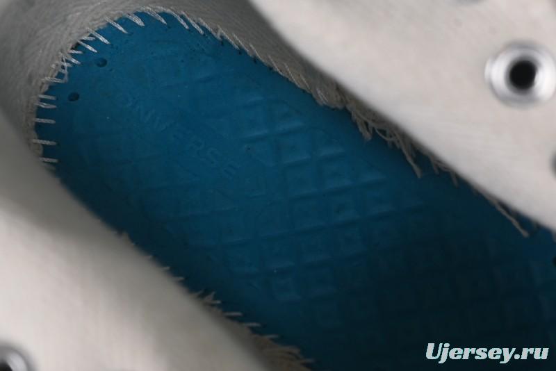 A Ma Maniere x Nike x Converse Chuck 70 High Top Sneakers with Leather and Velvet Swoosh Logo - A13388C