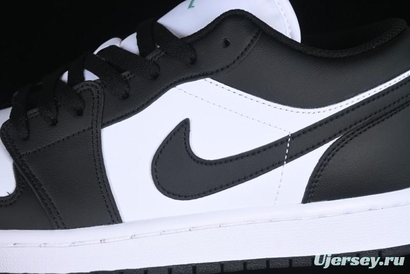 Nike Air Jordan 1 Low AJ1 Black White Panda Low Top Lifestyle Basketball Shoes - 553558-131