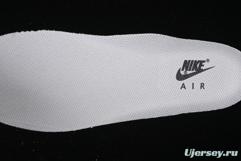 Nike Air Force 1 '07 Low Supreme Collaboration - Beige Black Double Swoosh Casual Sneakers - DF0188-019