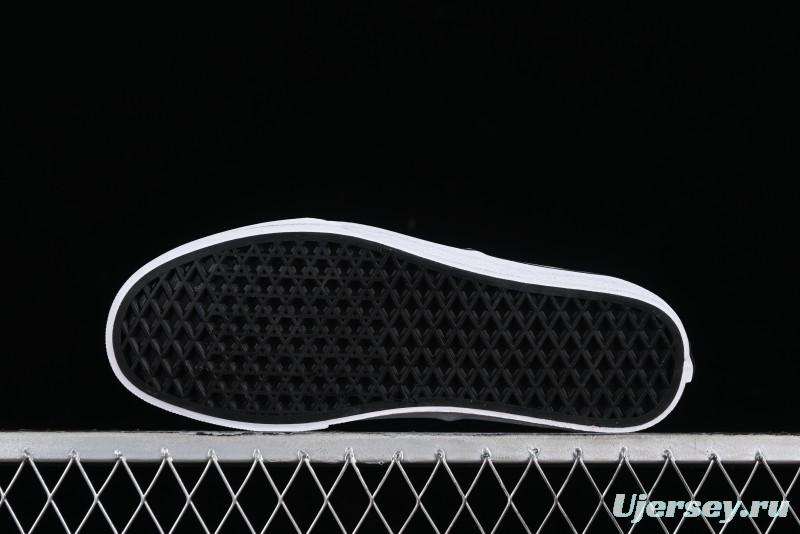 Vans Authentic Peace Dove Series Classic Canvas Patchwork Low-Top Skate Shoes - VN0009VBPB