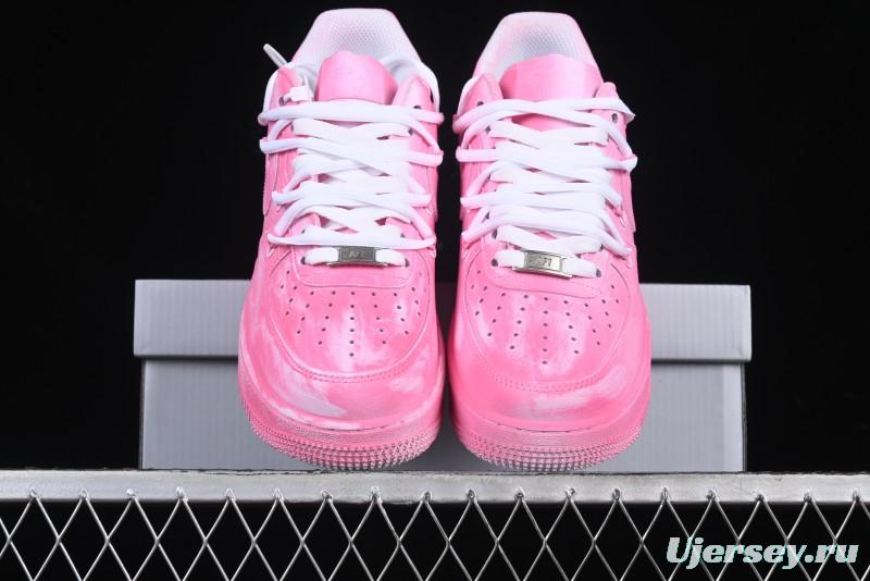 Nike Air Force 1 '07 Low Psychedelic Pink Casual Sneakers - YY2024-727