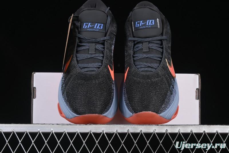 Nike Air Zoom G.T. Hustle 3 Basketball Shoes with Responsive Cushioning and Breathable Design - FV5952-001