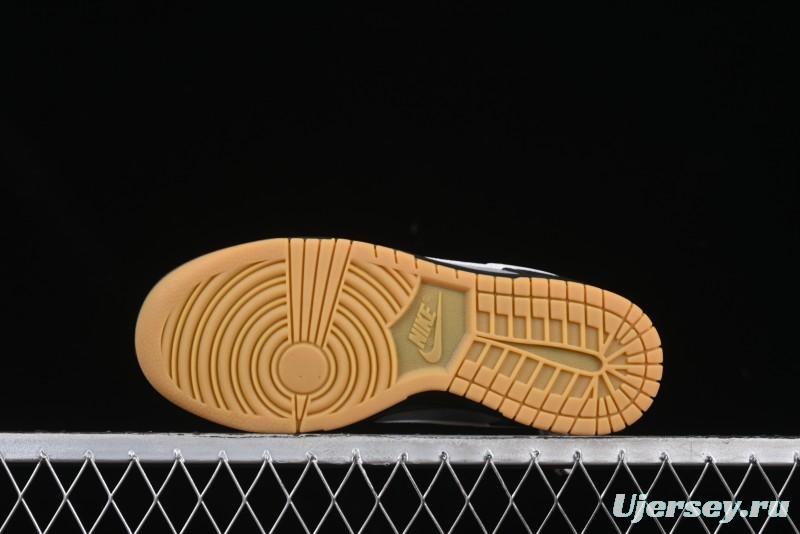 Nike Dunk Low Casual Sneakers in Black-Grey Colorway - HQ1931-001