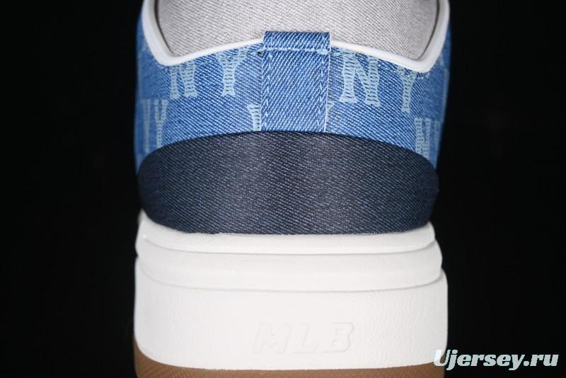 New York Yankees MLB Chunky Liner Lightweight Platform Sneakers with 6cm Height Increase - 3ASXCHL4N50BLS