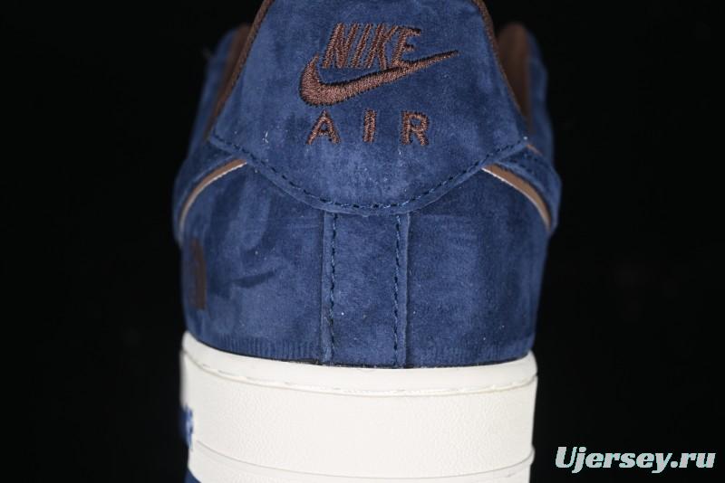 Nike Air Force 1'07 Low The North Face Collaboration - Steel Blue Low-Top Casual Sneakers - KK1988-032