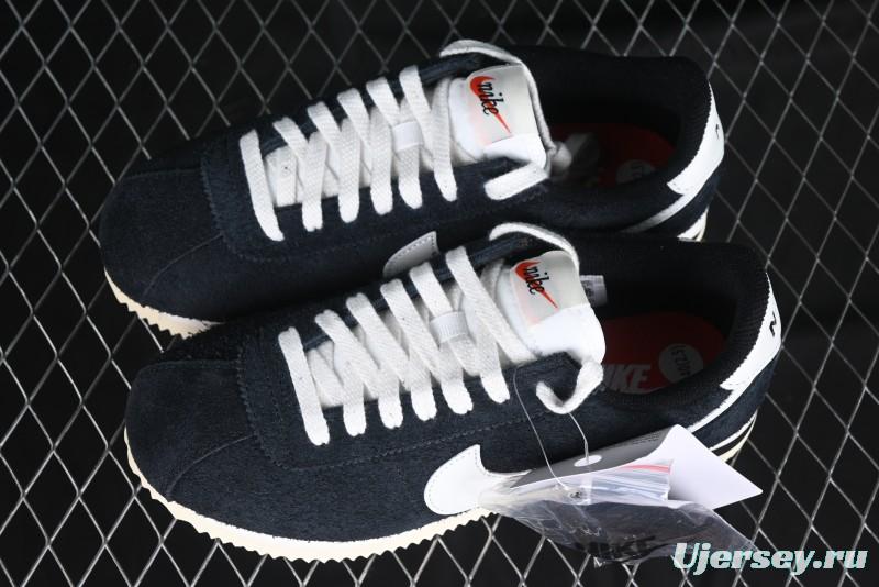 Nike Classic Cortez Leather Retro Running Shoes - FJ2530-001