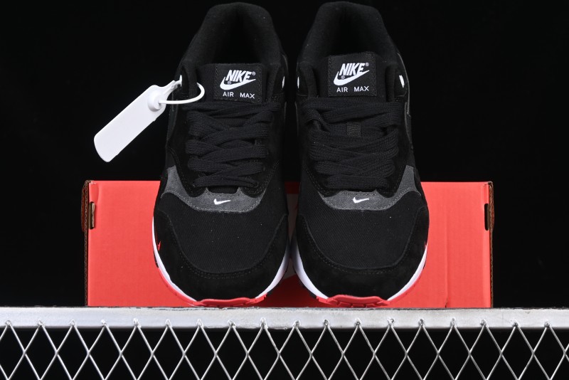 Nike Air Max 1 Retro Running Shoes with Half-Sole Air Cushion - FV6530-002