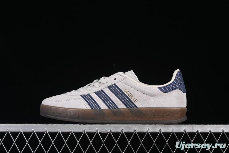 Adidas Originals Gazelle Indoor JR3381 Retro Casual Slip-Resistant Wear-Resistant Low-Top Sneakers