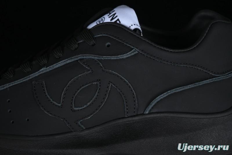 Chanel 25C Tie-Up Flat Casual Lifestyle Shoes - G46372