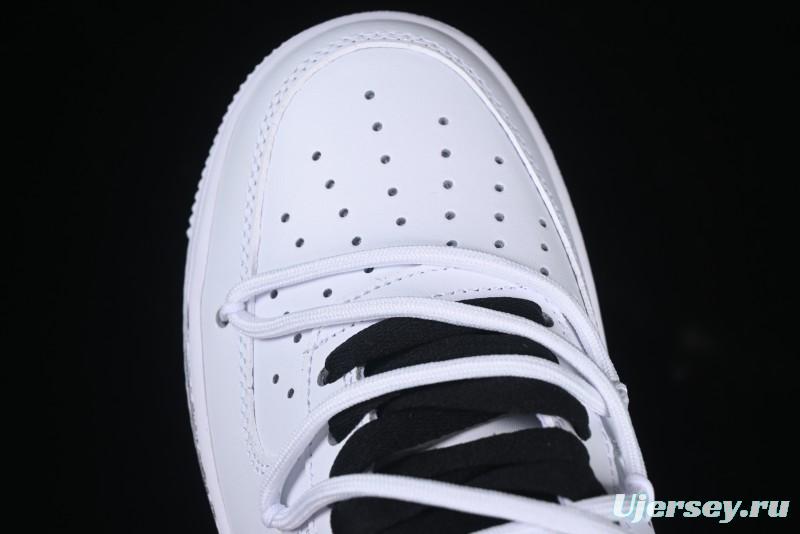 Nike Air Force 1'07 Low Custom 2D Daisy Graffiti Hand-Painted Casual Sneakers - CK0316-060