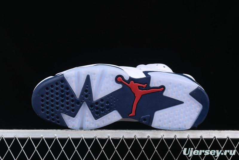 Nike Air Jordan 6 Retro "Olympic" Basketball Shoes - CT8529-164