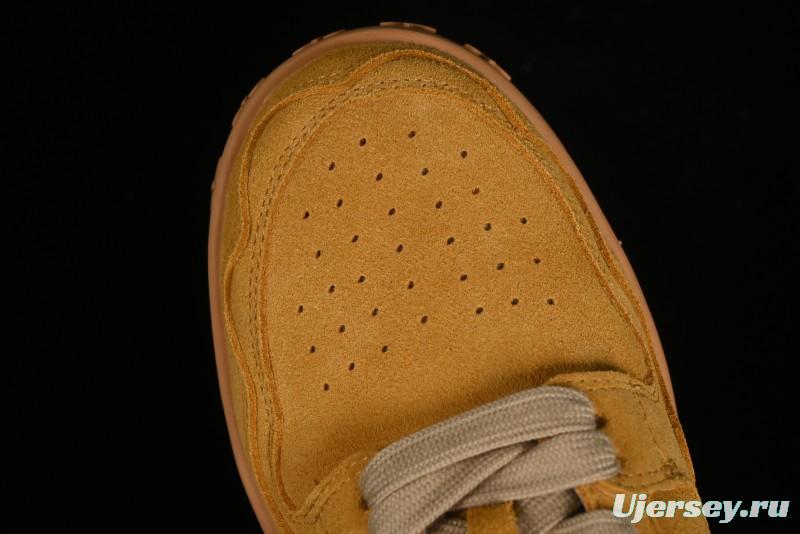 SMFK Comfortable Chunky Sole White Sneakers - T.D4