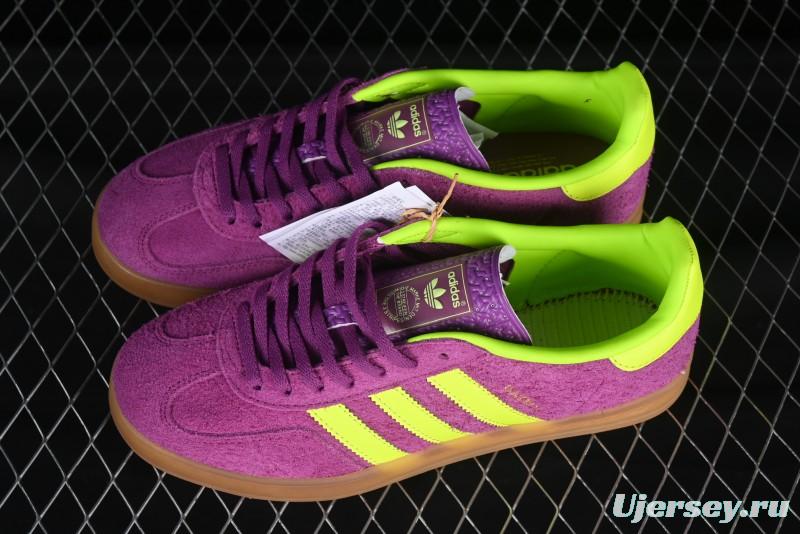 Adidas Originals Gazelle Indoor HQ8715 Retro Casual Anti-Slip Wear-Resistant Low-Top Sneakers