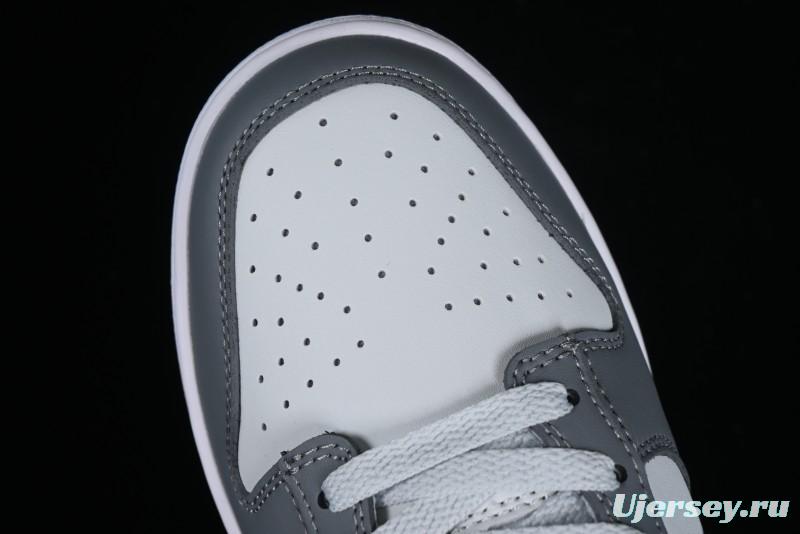 Nike Dunk Low SB Skateboarding Shoes in White Blue Grey - FB9109-001