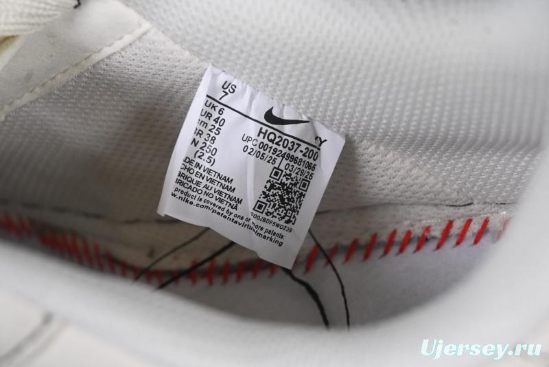 Nike Air Force 1'07 Low Casual Sneakers with Full-Length Air Cushion - HQ2037-200