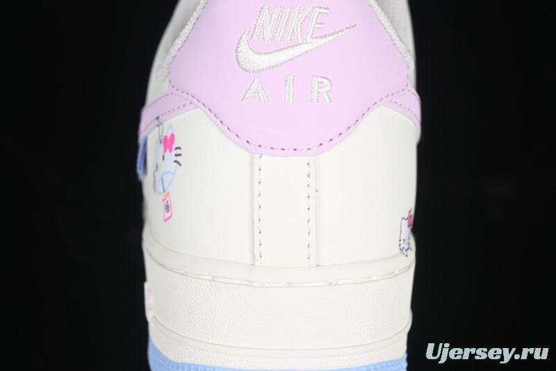Nike Air Force 1 '07 Low Hello Kitty Comic Series Custom Low-Top Sneakers - DB3301-222