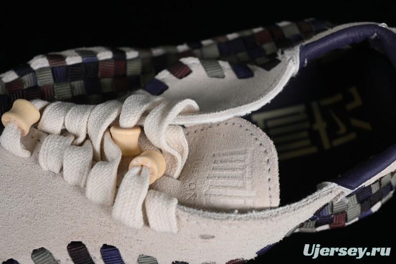 Nike Air Footscape Woven Asymmetrical Weave Slip-Resistant Low-Top Lifestyle Sneakers - FV3615-191