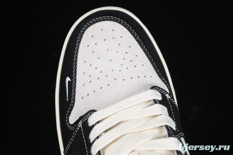 Nike Air Jordan 1 Low AJ1 The North Face Collaboration Dark Camouflage Custom High-End Retro Basketball Shoes - DM9188-013