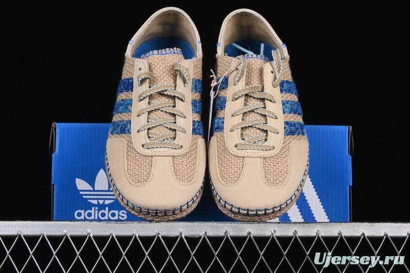 Adidas Clot x Originals Gazelle Indoor Retro Casual Slip-Resistant Wear-Resistant Low-Top Sneakers - IH3641