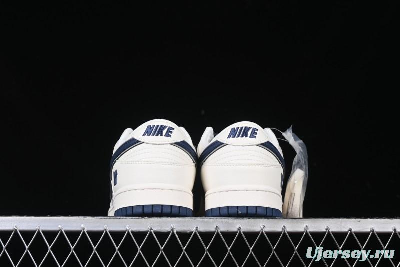 Nike SB Dunk Low UN Collaboration - Dark Blue Anniversary High-End Custom Low-Top Casual Sneakers - XX2026-666