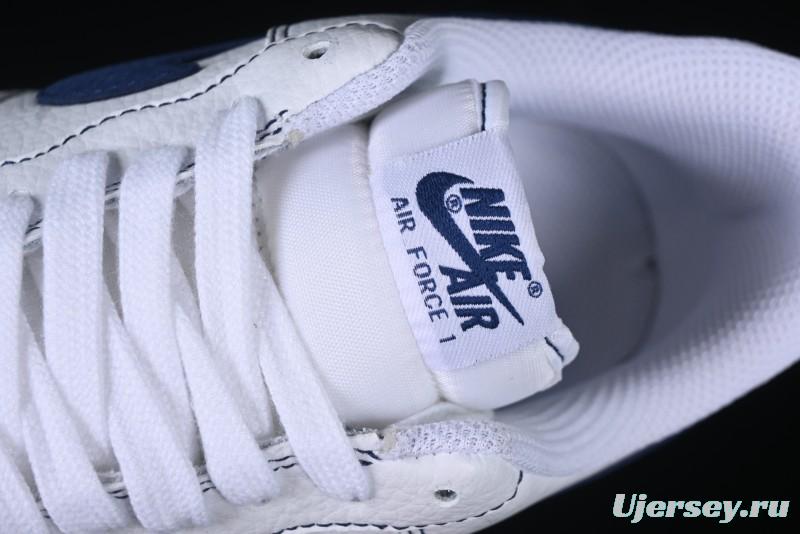 Nike Air Force 1'07 Low Casual Sneakers with Full-Length Air Cushion - HQ2037-100