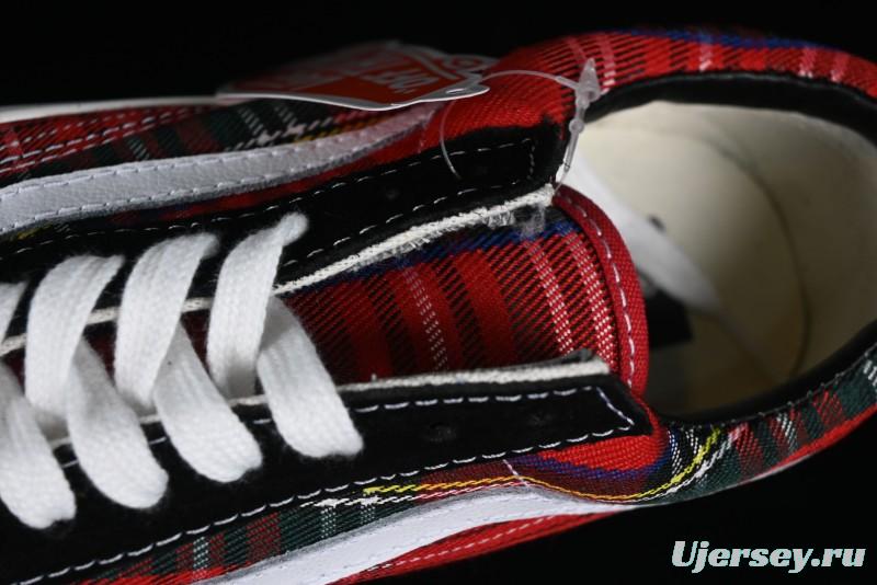 Vans Old Skool 36 DX Anaheim Collection Checkered Low-Top Canvas Sneakers - VN0A38G2PXC